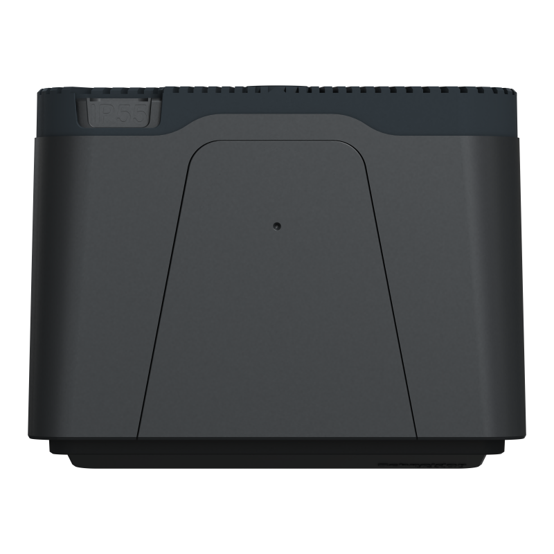 Кнопковий вимикач у зборі IP55 Mureva Styl, для поверхневого монтажу, чорний