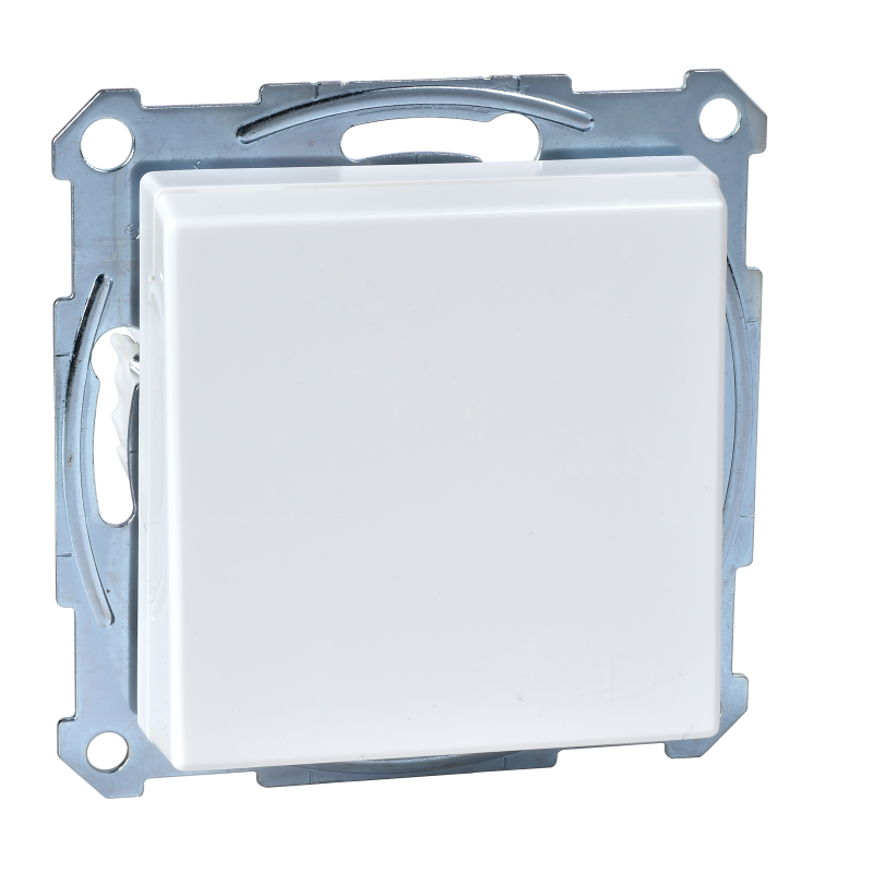 SM РОЗЕТКА SCHUKO З КР.ТА ШТ.,ПОЛ.-БІЛ.