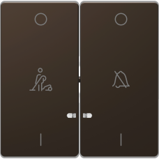 D-Life КЛАВ. 2-на LED дзв/покоїв. МОККО