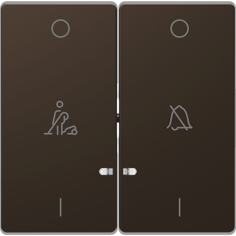 D-Life КЛАВ. 2-на LED дзв/покоїв. МОККО