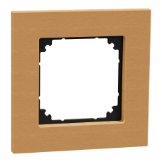 Рамка 1-постова дерево M-Plan SysM бук