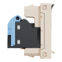 Розетка комп'ютерна RJ45, категорія 6 UTP, 1 модуль, бежева Unica New Studio