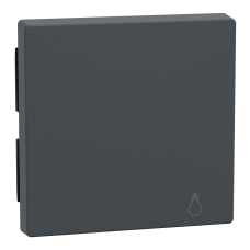 Накладка 1-клавішного вимикача з сим "Світло" SysM антрацит