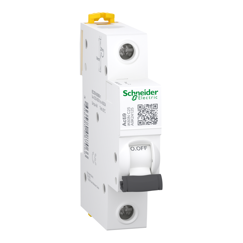 Автоматичний вимикач Acti9 IK60N, 1P, 25A, крива C