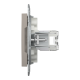 РОЗЕТКА КОМП'ЮТЕРНА RJ45 UTP КАТ.6 ASFORA БРОНЗА