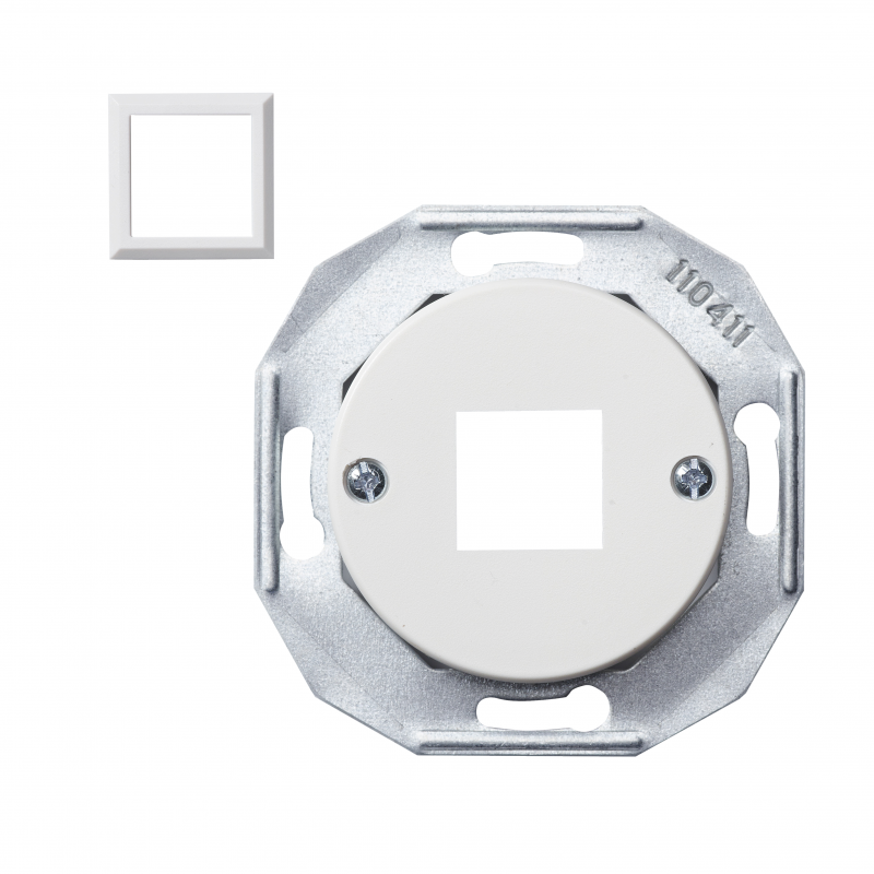 ЦЕНТР.ПЛ. RJ45*1 БІЛ.