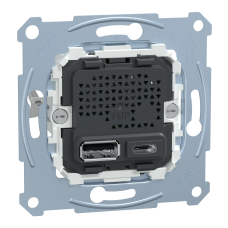 MERTEN МЕХАНІЗМ USB-зарядки A+C, 2,4 A