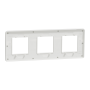 Рамка 3-постова, Білий/білий
