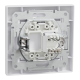 РОЗЕТКА КОМП'ЮТЕРНА RJ45 UTP КАТ. 5Е БІЛА ASFORA
