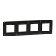 Cover frame, Unica Studio Metal, 4 gangs, gold