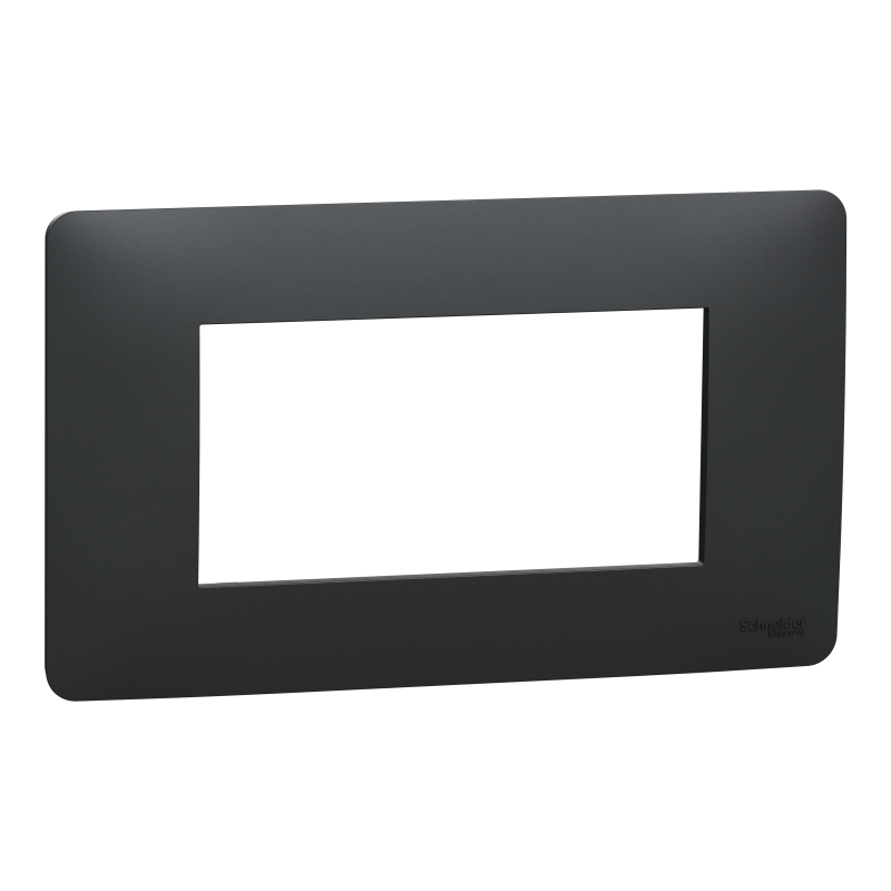 Рамка 4-модульна, антрацит