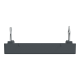 накладка для USB 2,1A антр. Sys M