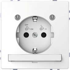 D-Life РОЗЕТКА з/к і LED мод. БІЛ. ЛОТ.