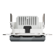 Asfora - double USB charger 2.4 A - steel