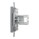 РОЗЕТКА КОМП'ЮТЕРНА RJ45 UTP КАТ. 5Е ASFORA СТАЛЬ