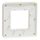 Cover frame, Unica Studio Metal, 1 gang, gold