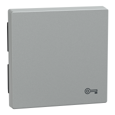 Накладка 1-клавішного вимикача з сим "Ключ" SysM алюміній