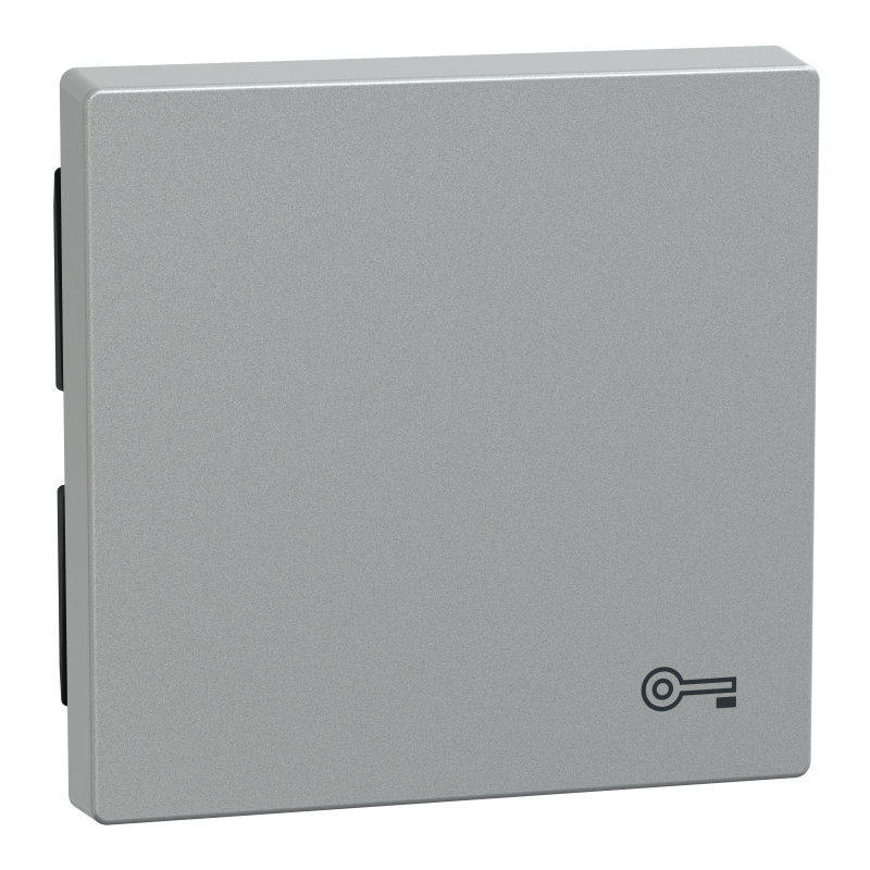 Накладка 1-клавішного вимикача з сим "Ключ" SysM алюміній