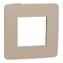 Рамка 1-постова, Пісочний/антрацит