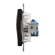 Комп'ютерна розетка, RJ45 CAT6 UTP, Венге, Sedna Elements