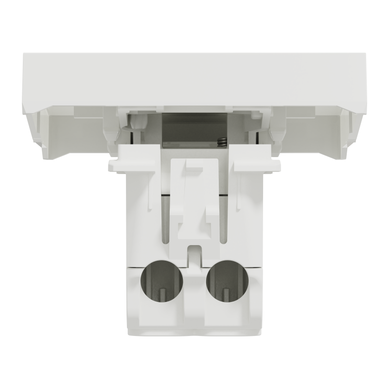Вимикач 1-клавішний сх. 1 16А, 2 модульний, білий