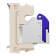Розетка комп'ютерна RJ45, категорія 6 FTP, 1 модуль, бежева Unica New Studio