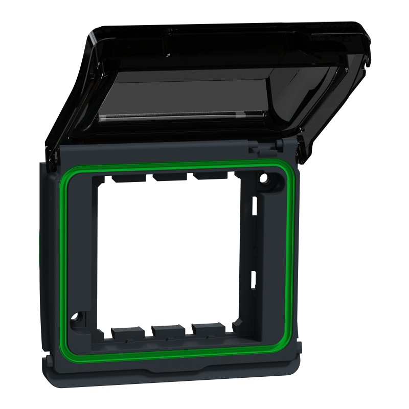 Кришка бокса для Unica New IP55 Mureva Styl, чорна