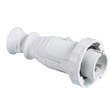PratiKa wander plug - straight - 32 A - 2P - 40...50 V AC - IP67