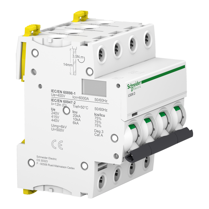 АВТОМАТИЧНИЙ ВИМИКАЧ iC60N 4P 32A D