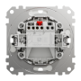 Одноклавішний вимикач, 10АX, IP44, алюміній, Sedna Design & Elements