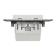 Роз з з/к без штор 16А гвинт зажим біл