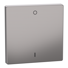 Накладка 1-клавішного вимикача з 0/1 SysD нікель