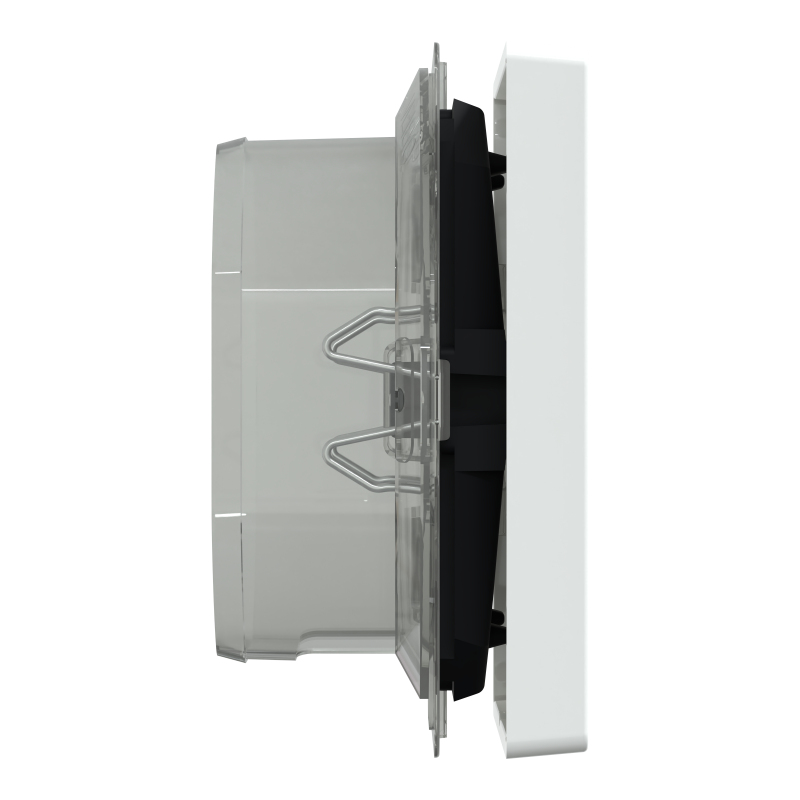 D-Life КЛАВІША 1-а IP 44 БІЛ. ЛОТОС