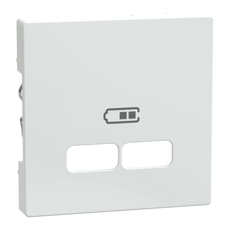 Накладка для мехнізму USB розетки SysM активно-білий гл