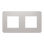 Рамка 2-постова, Шампань/білий