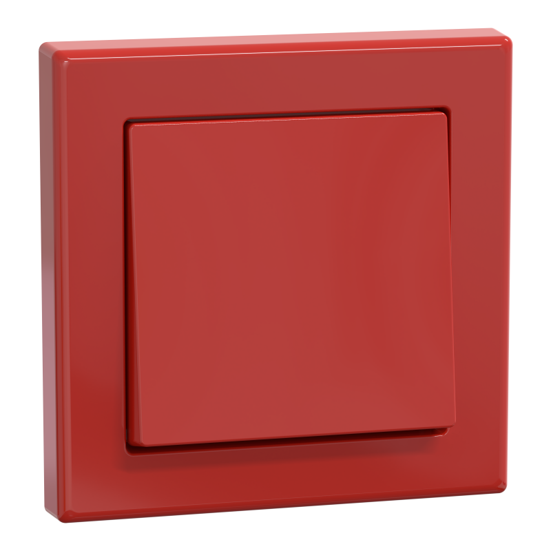 Вимикач JUMBO SysM рубіново-червоний гл