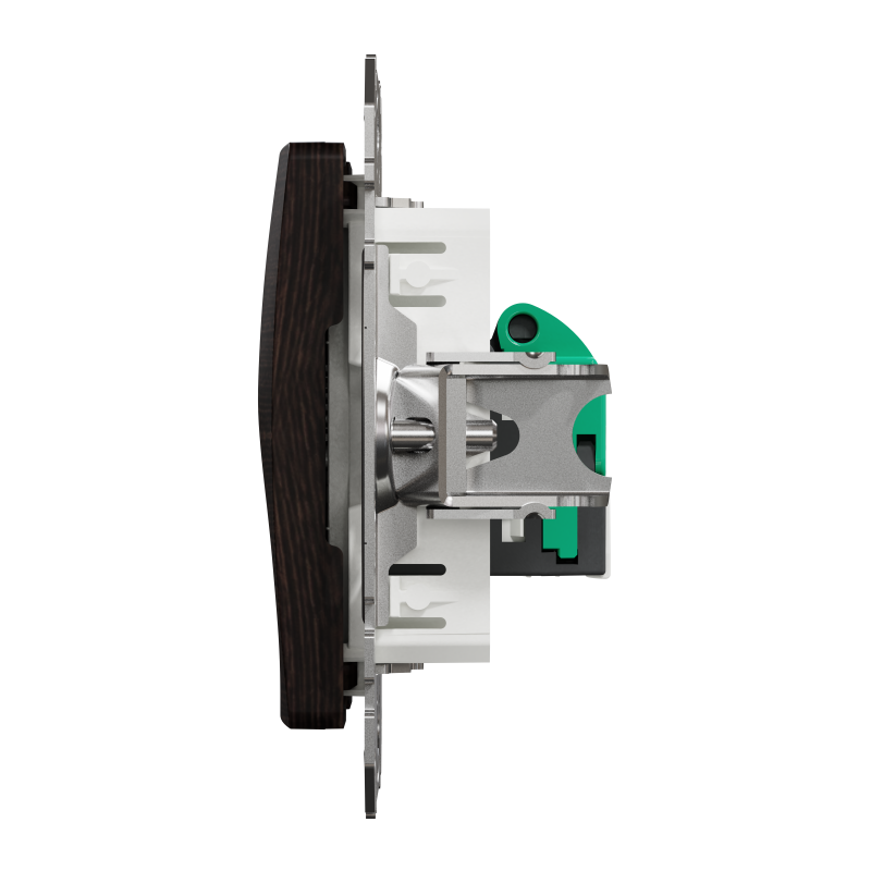 Комп'ютерна розетка RJ45 CAT 5E UTP, Венге Sedna Elements