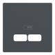 накладка для USB 2,1A антр. Sys M