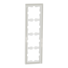 Рамка 4-постова скло D-Life SysD білий кристал