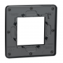 Рамка 1-постова, Нікель/антрацит
