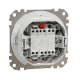 Одноклавішний перемикач IP44 Білий Sedna Design