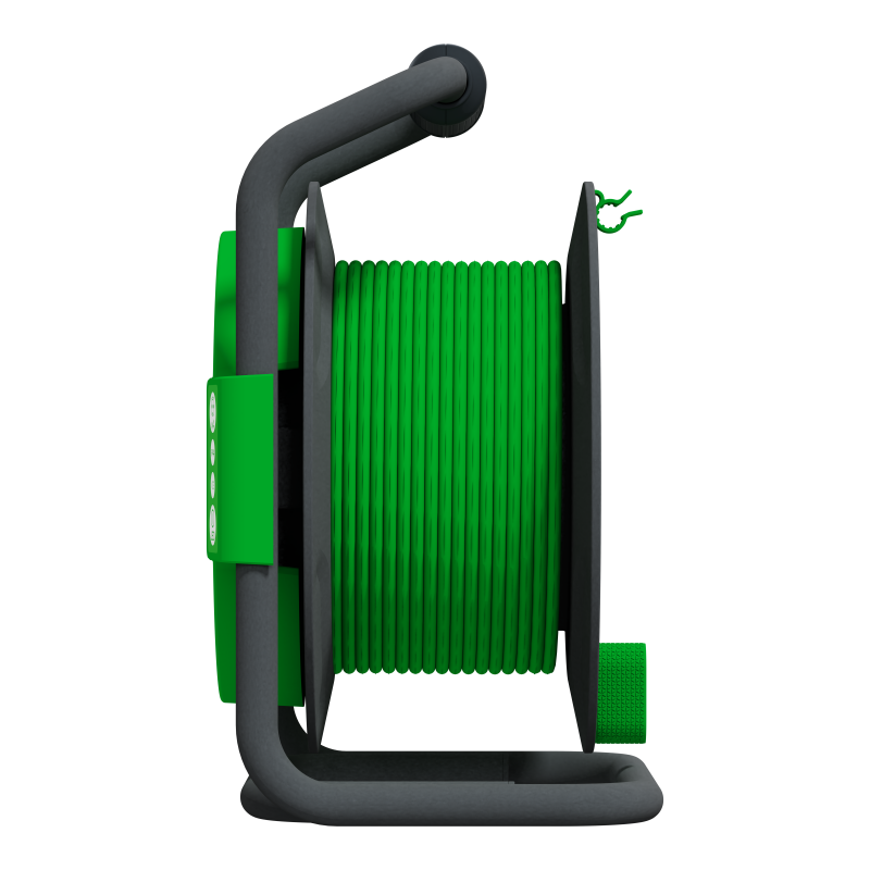 Подовжувач на котушці 40 3х1,5 IP44 Schuko