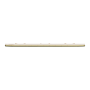 Cover frame, Unica Studio Metal, 3 gang, 3 x 2 modules, gold or beige