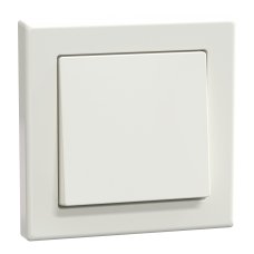 Вимикач JUMBO SysM полярно-білий гл