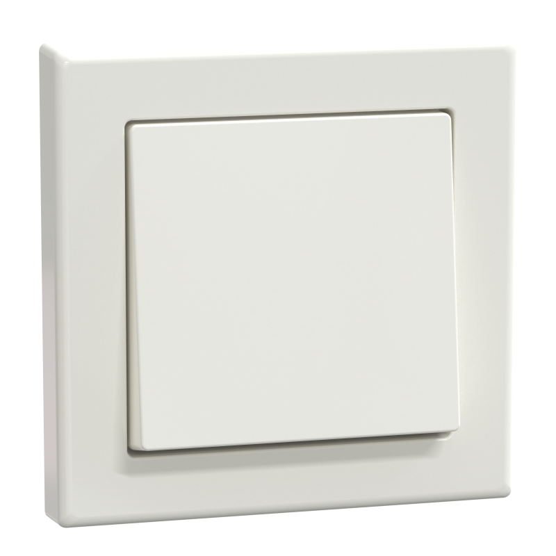 Вимикач JUMBO SysM полярно-білий гл