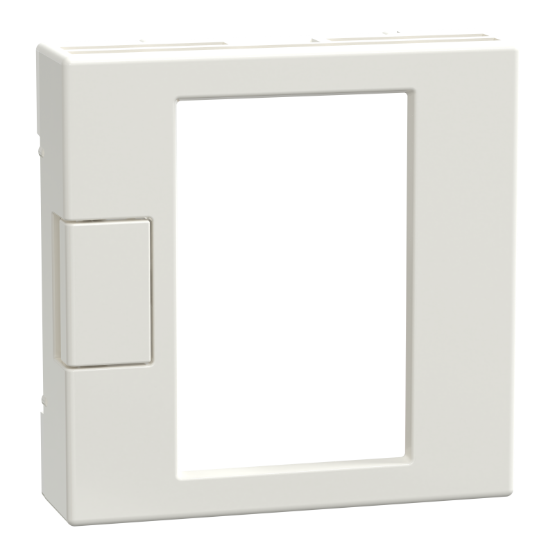 Cover plate, Merten System M, for thermostat with touch display, polar white