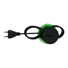 Unica system+, Настільний блок XS з USB типу A та USB типу C, антрацит
