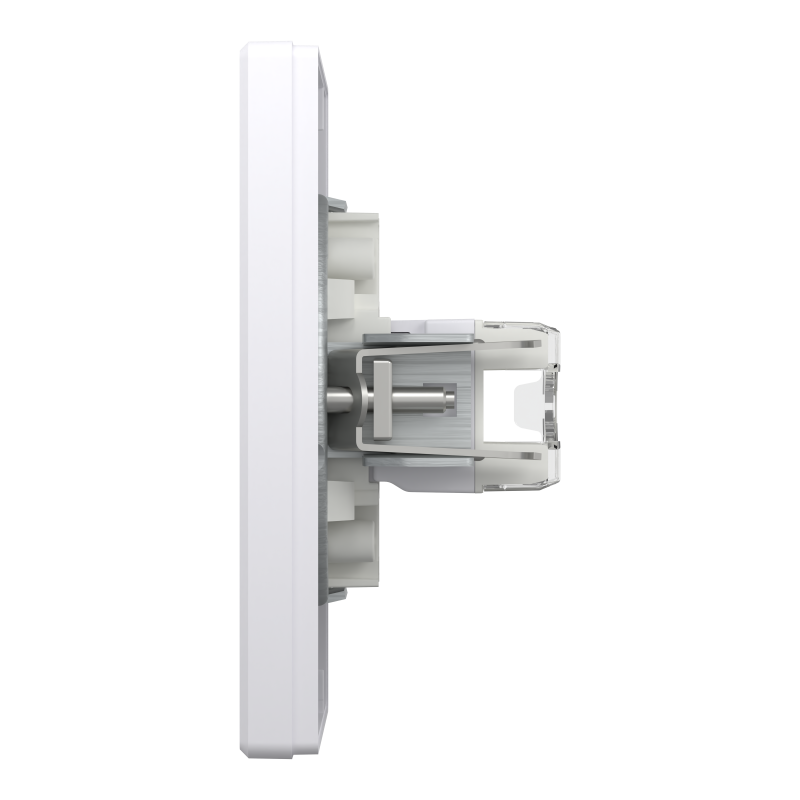 РОЗЕТКА КОМП'ЮТЕРНА RJ45 КАТ. 5Е І ТЕЛЕФОННА РОЗЕТКА RJ12 БІЛА ASFORA