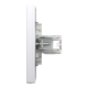 РОЗЕТКА КОМП'ЮТЕРНА RJ45 КАТ. 5Е І ТЕЛЕФОННА РОЗЕТКА RJ12 БІЛА ASFORA