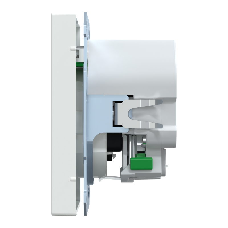 Роз.Schuko з 2 USB 2,4 A Біл. Лотос SD